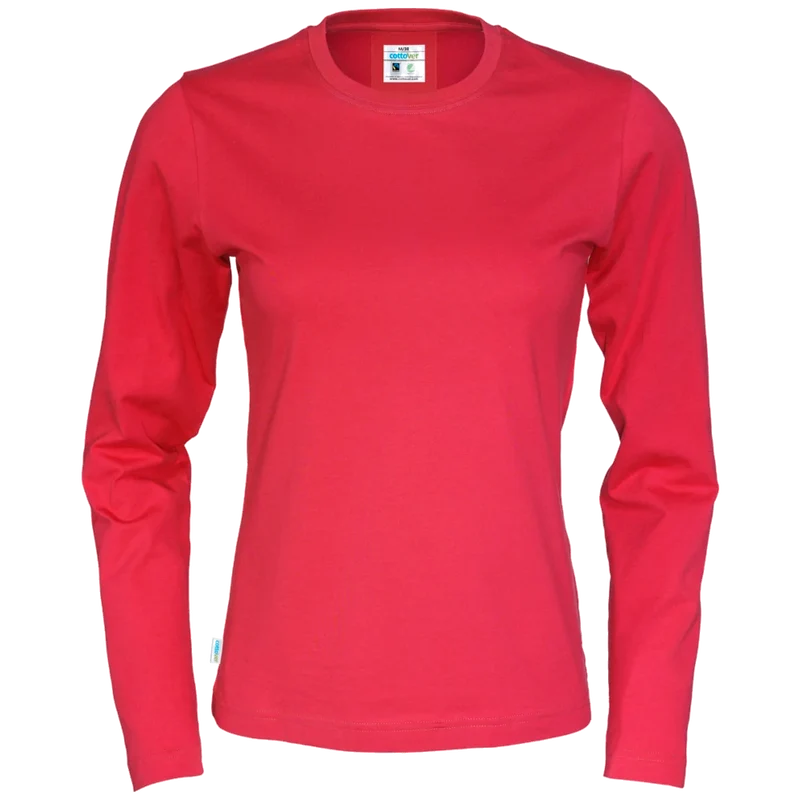 Cottover T-Shirt Long Sleeve Dames GOTS Gecertificeerd 141019