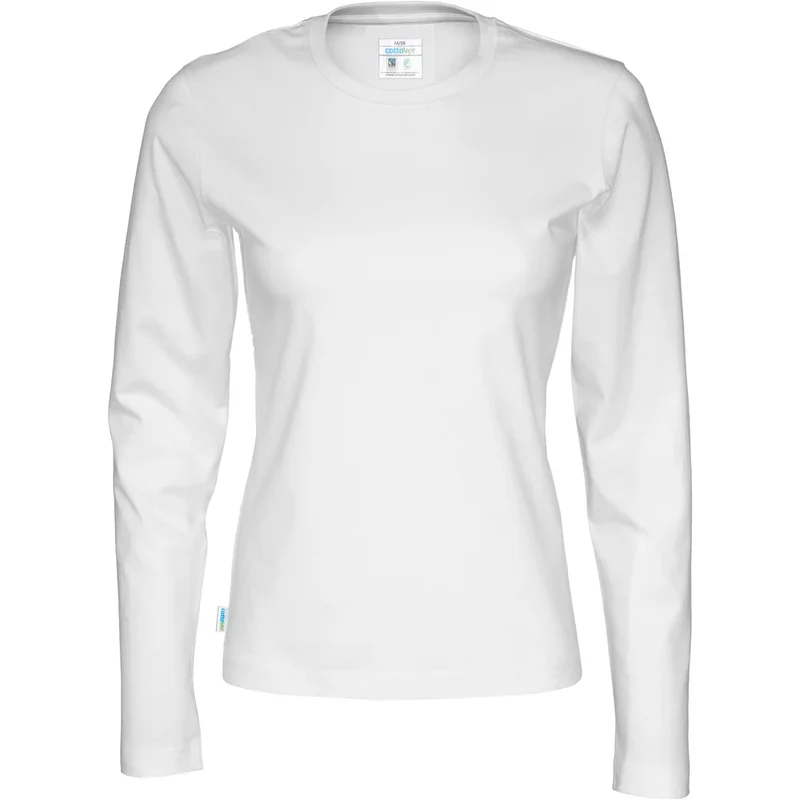 Cottover T-Shirt Long Sleeve Dames GOTS Gecertificeerd 141019