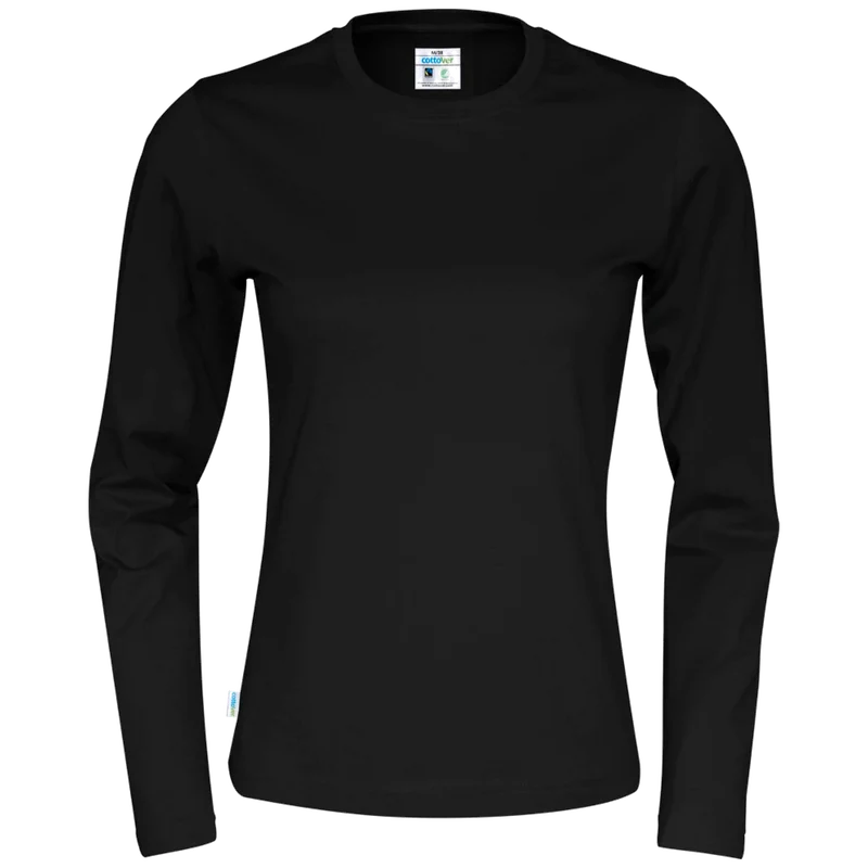 Cottover T-Shirt Long Sleeve Dames GOTS Gecertificeerd 141019