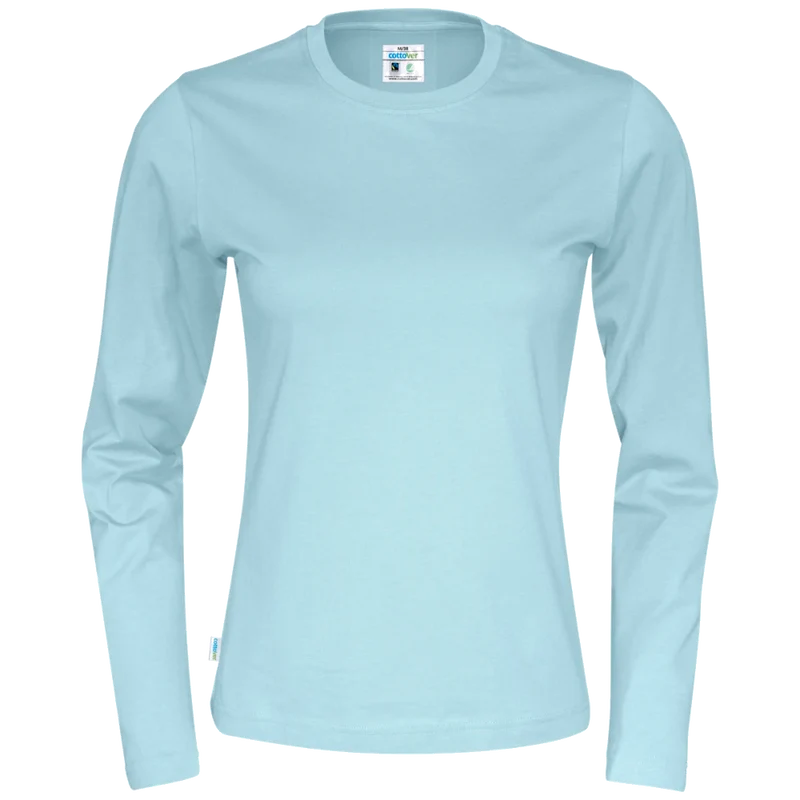 Cottover T-Shirt Long Sleeve Dames GOTS Gecertificeerd 141019