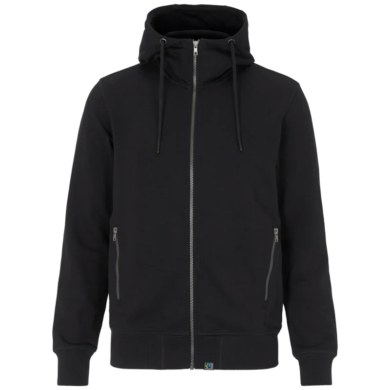 Cottover French Terry Full Zip Hood Men GOTS Gecertificeerd 141510