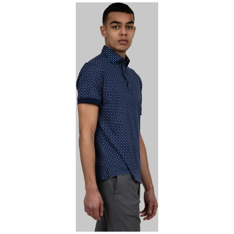 James Harvest & Frost Indigo Bow 131 Polo Pique Slim Fit Heren 2913122