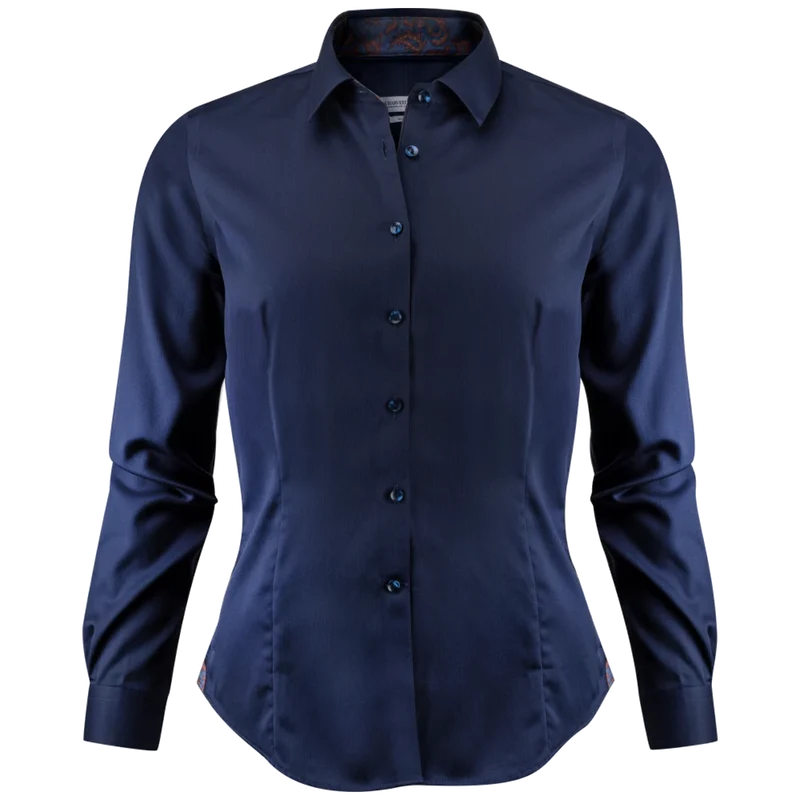 James Harvest & Frost Purple Bow 146 Dames Blouse 2914603