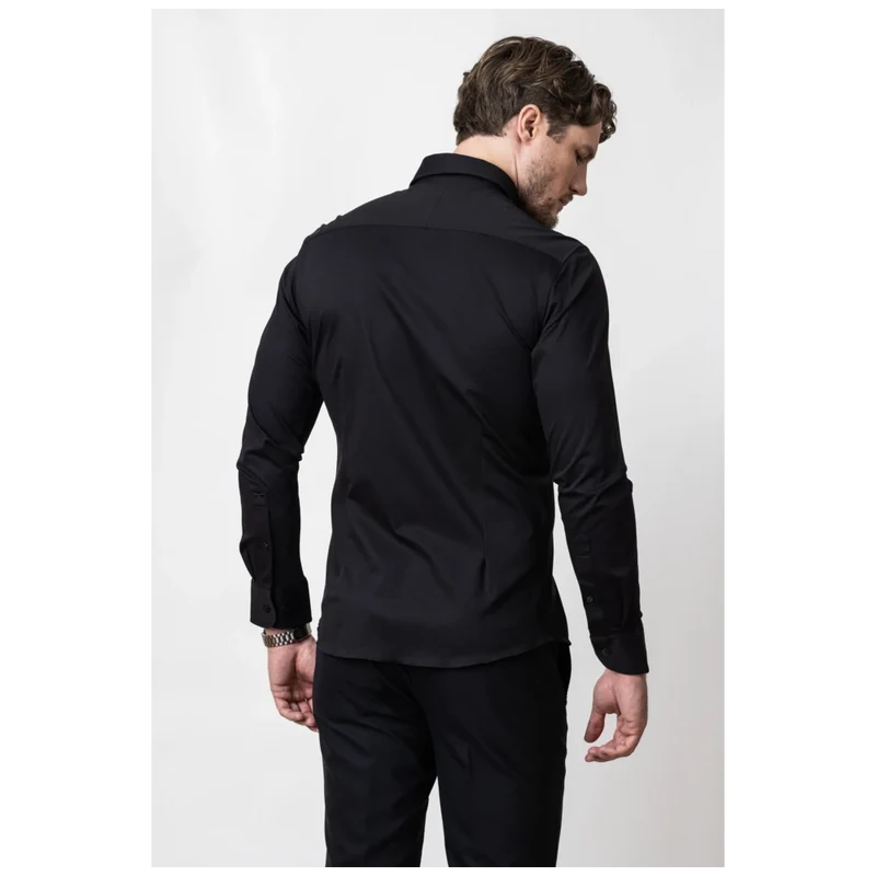 James Harvest & Frost Indigo Bow 132 Overhemd Regular Fit Heren 2913201
