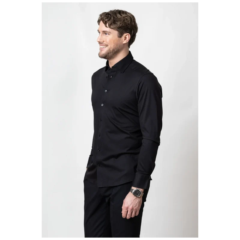 James Harvest & Frost Indigo Bow 132 Overhemd Regular Fit Heren 2913201