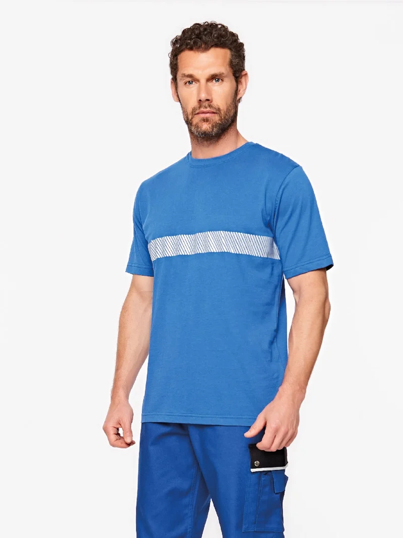 T - Shirt Active / M066-41 Kornblau