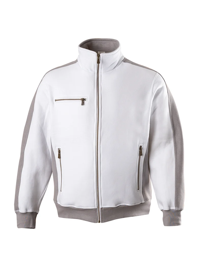 Maler Sweat - Jacke / M066-37 Weib - Grau