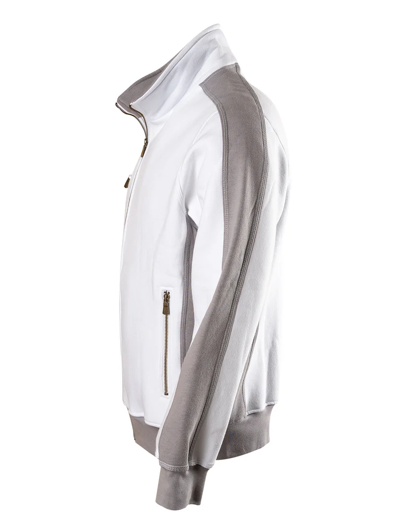Maler Sweat - Jacke / M066-37 Weib - Grau