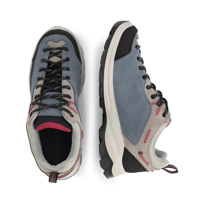 Kittila Damen - Niedrige Wanderschuhe - Wasserdicht - Blau