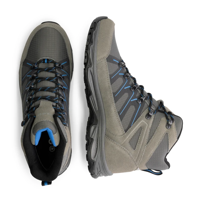 Gudhjem Herren - Halbhohe Wanderschuhe - Wasserdicht - Grau