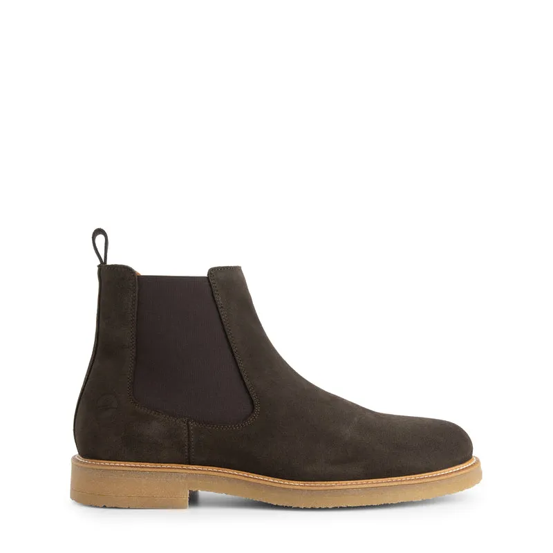 Fowley Herren - Chelsea boots - Leder - Dunkelbraun