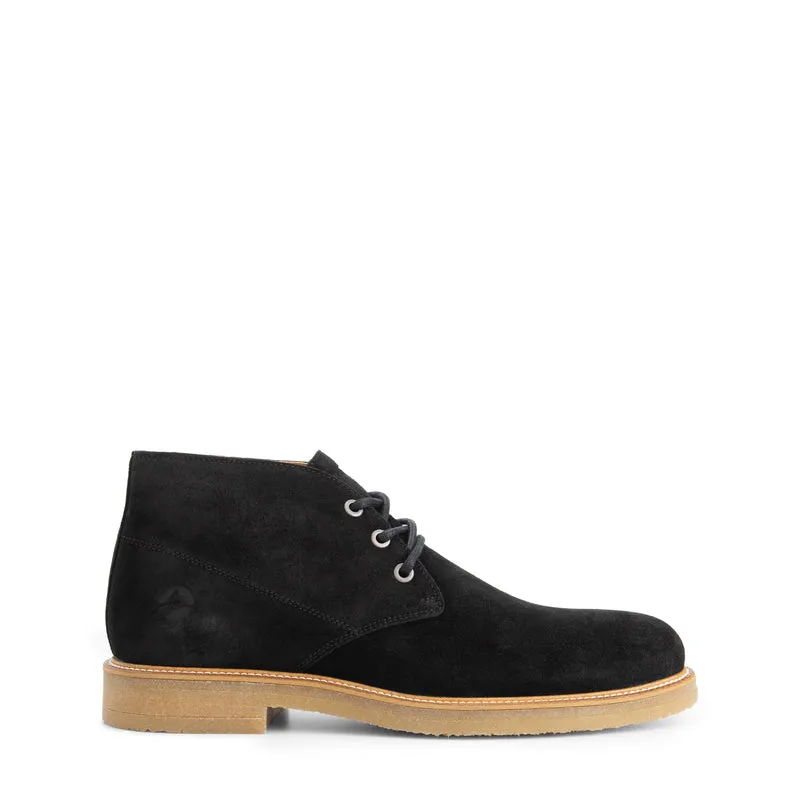 Ferryhill Herren - Schnürschuhe - Leder - Schwarz