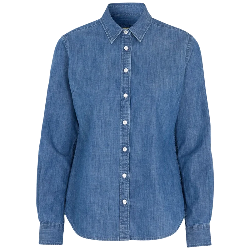 Cottover Denim Shirt Dames GOTS Gecertificeerd 141035