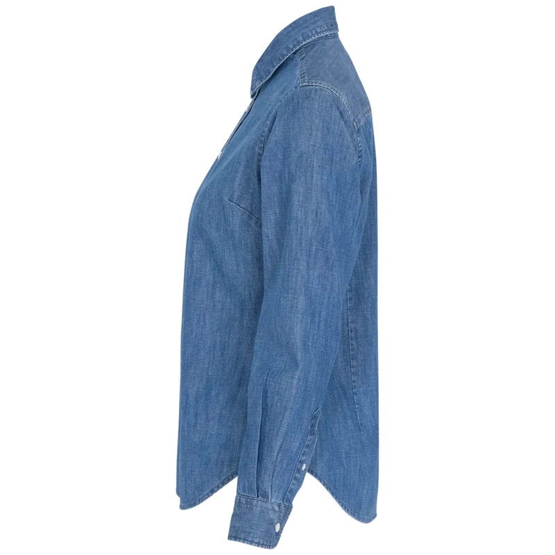 Cottover Denim Shirt Dames GOTS Gecertificeerd 141035