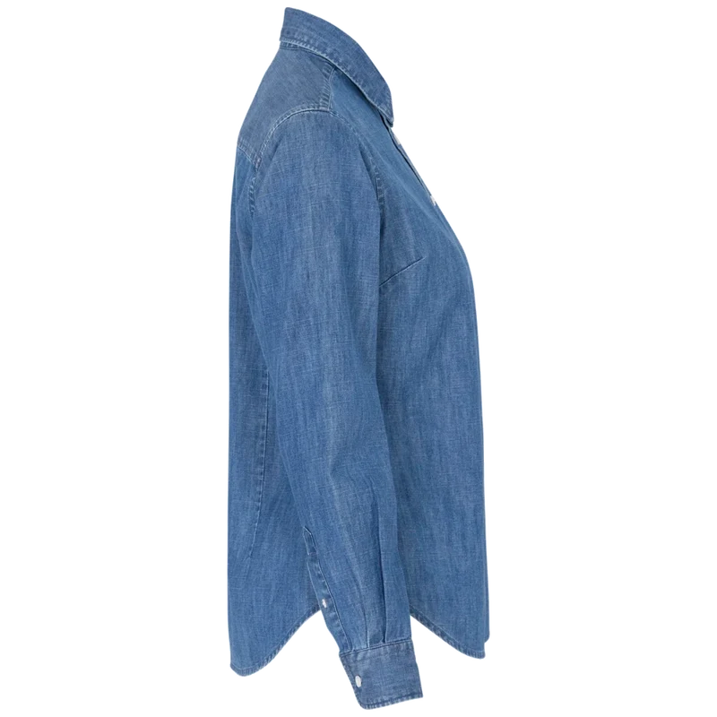 Cottover Denim Shirt Dames GOTS Gecertificeerd 141035