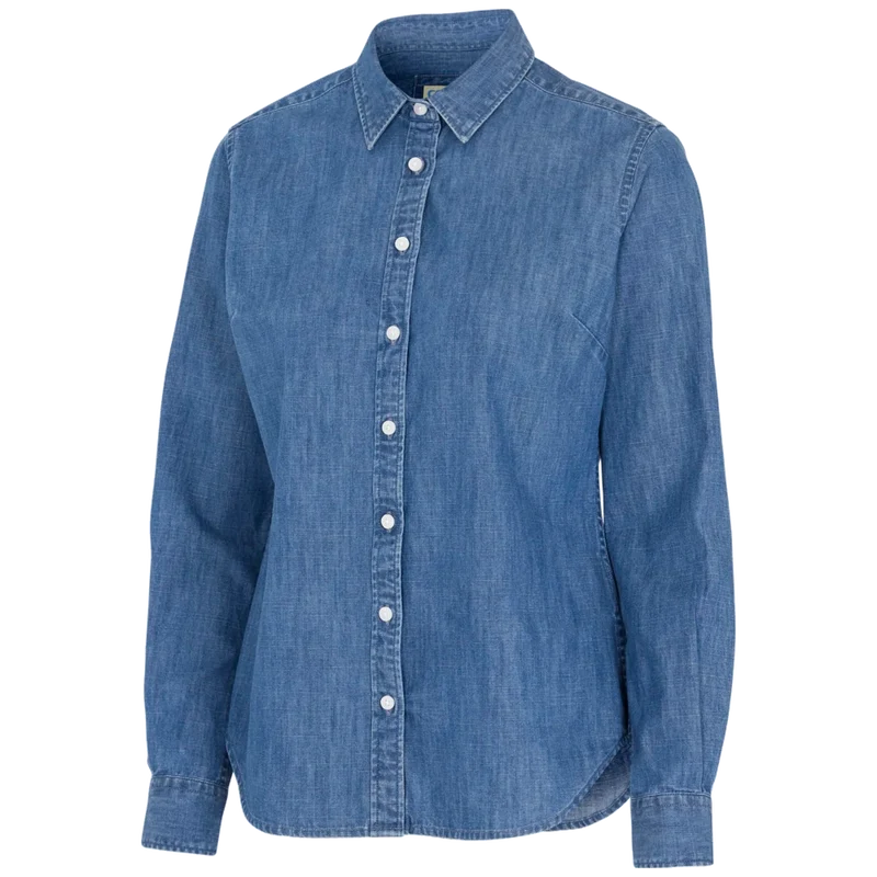 Cottover Denim Shirt Dames GOTS Gecertificeerd 141035