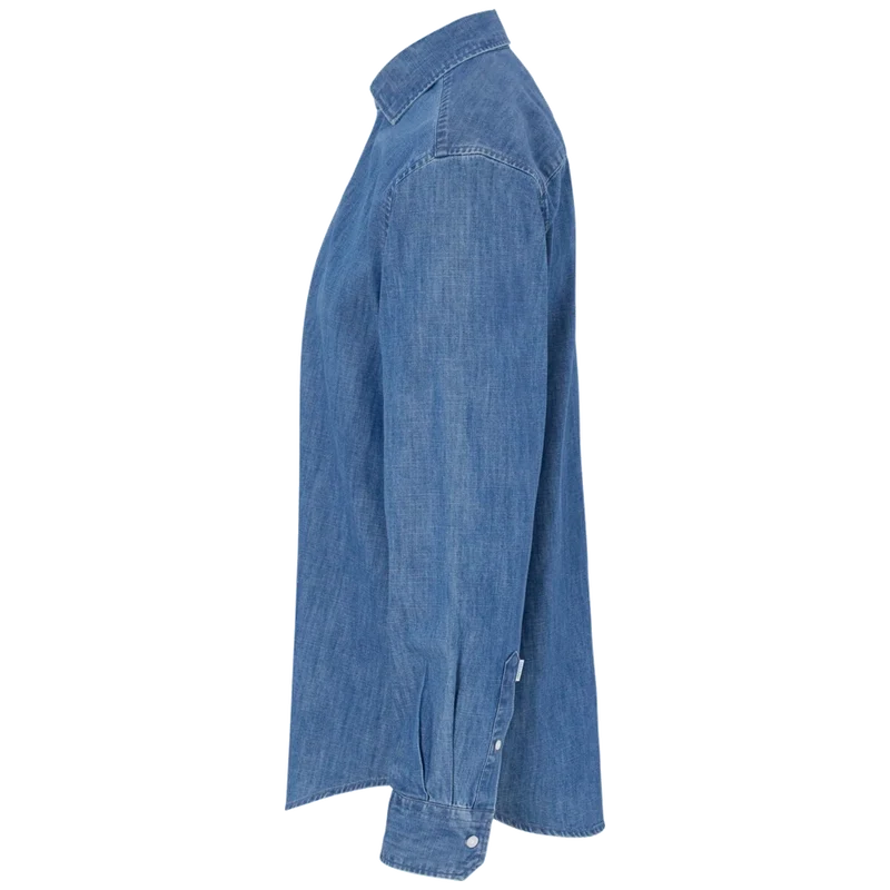 Cottover Denim Shirt Comfort Heren GOTS Gecertificeerd 141036