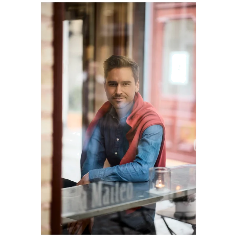 Cottover Shirt Denim Slim Fit Heren GOTS Gecertificeerd 141046