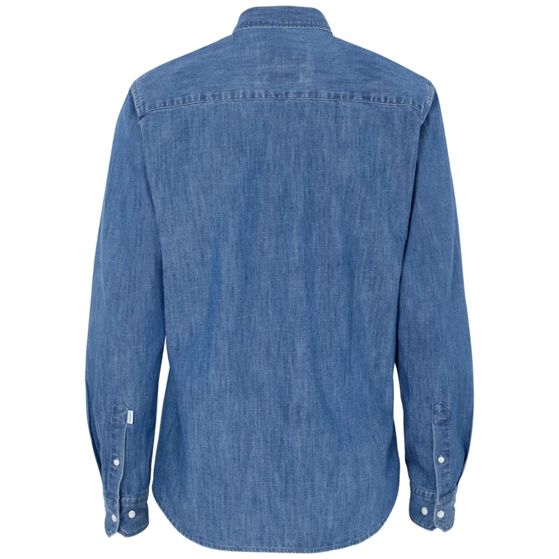 Cottover Shirt Denim Slim Fit Heren GOTS Gecertificeerd 141046
