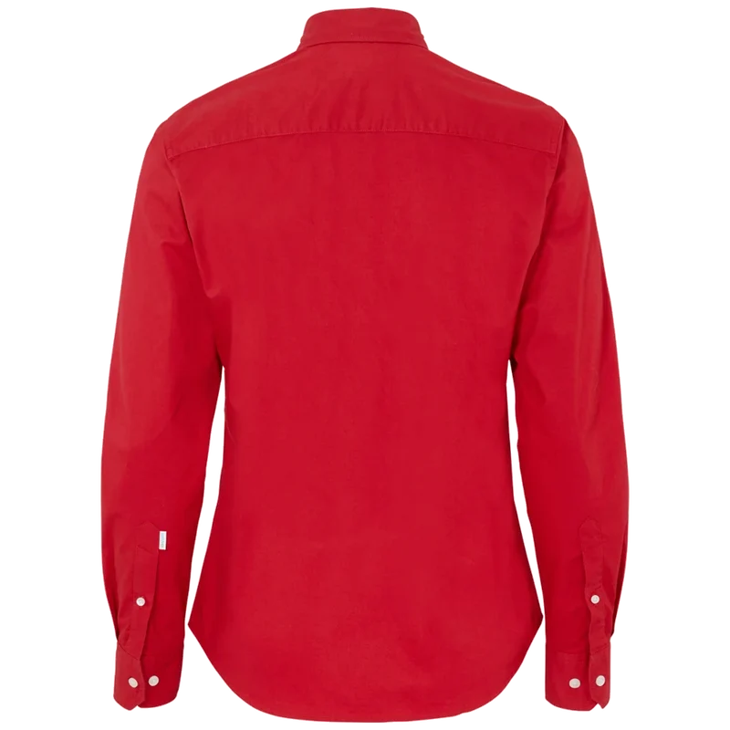 Cottover Shirt Twill Slim Fit Heren GOTS Gecertificeerd 141048