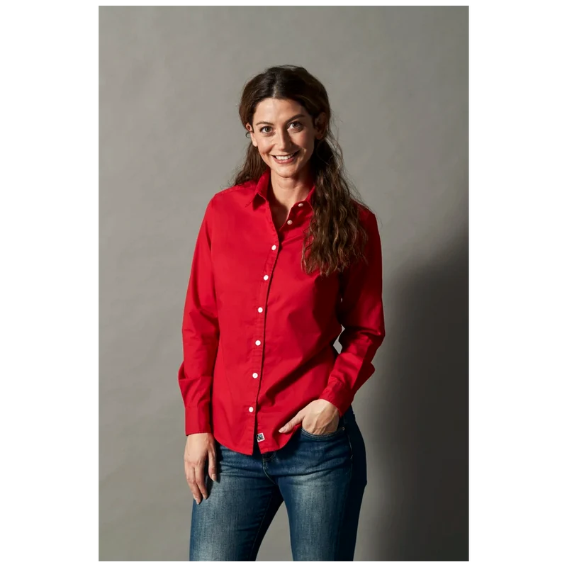 Cottover Shirt Twill Dames GOTS Gecertificeerd 141037