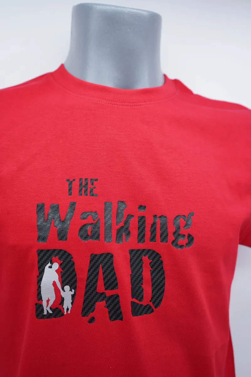T-Shirt - The Walking Dad silber - carbon metallic
