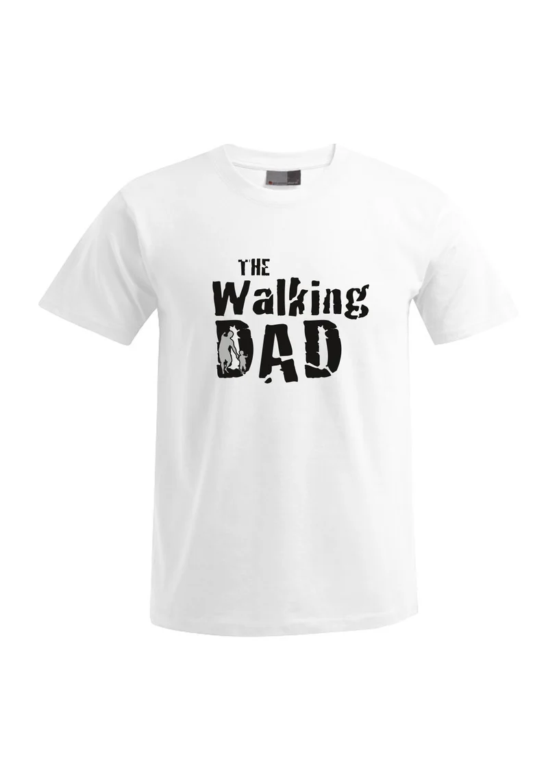 T-Shirt - The Walking Dad silber - carbon metallic