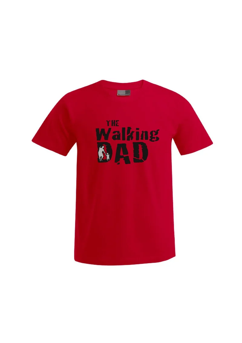 T-Shirt - The Walking Dad silber - carbon metallic