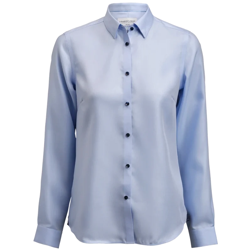 James Harvest & Frost Red Bow 123 Blouse Contemporary Fit Dames 2912305