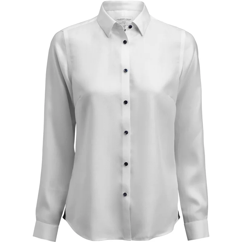 James Harvest & Frost Red Bow 123 Blouse Contemporary Fit Dames 2912305