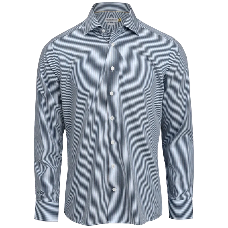 James Harvest & Frost Yellow Bow 50 Overhemd Slim Fit Heren 2905002