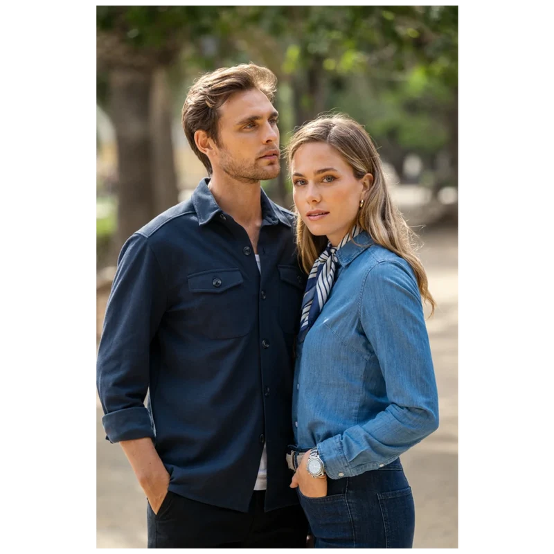 James Harvest Sayville Dames Blouse 2123036