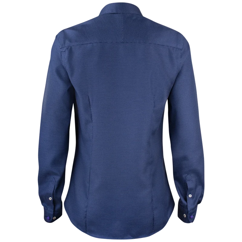 James Harvest & Frost Purple Bow 49 Dames Blouse 2904903
