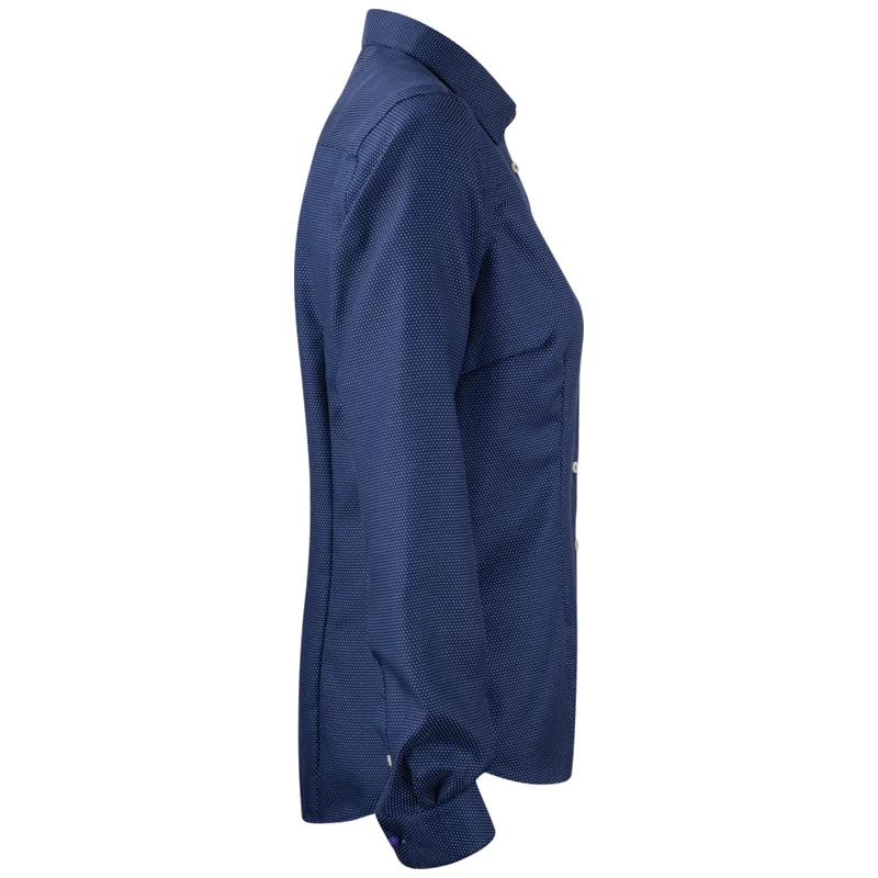 James Harvest & Frost Purple Bow 49 Dames Blouse 2904903