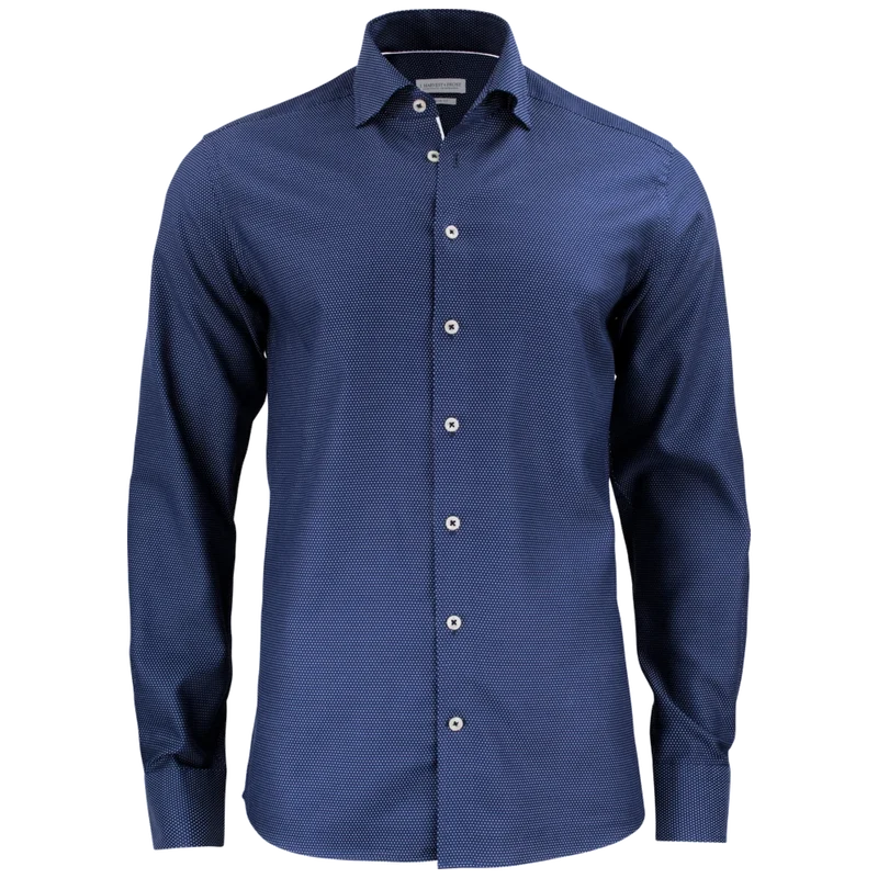 James Harvest & Frost Purple Bow 49 Overhemd Regular Fit Heren 2904901