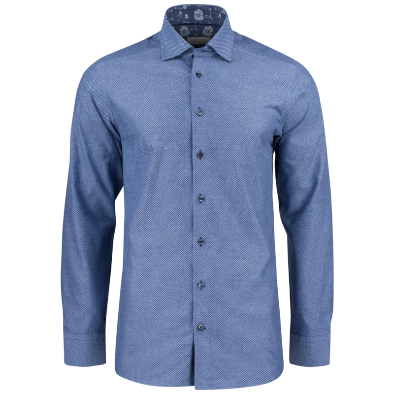 James Harvest & Frost Purple Bow 144 Overhemd Regular Fit Heren 2914401