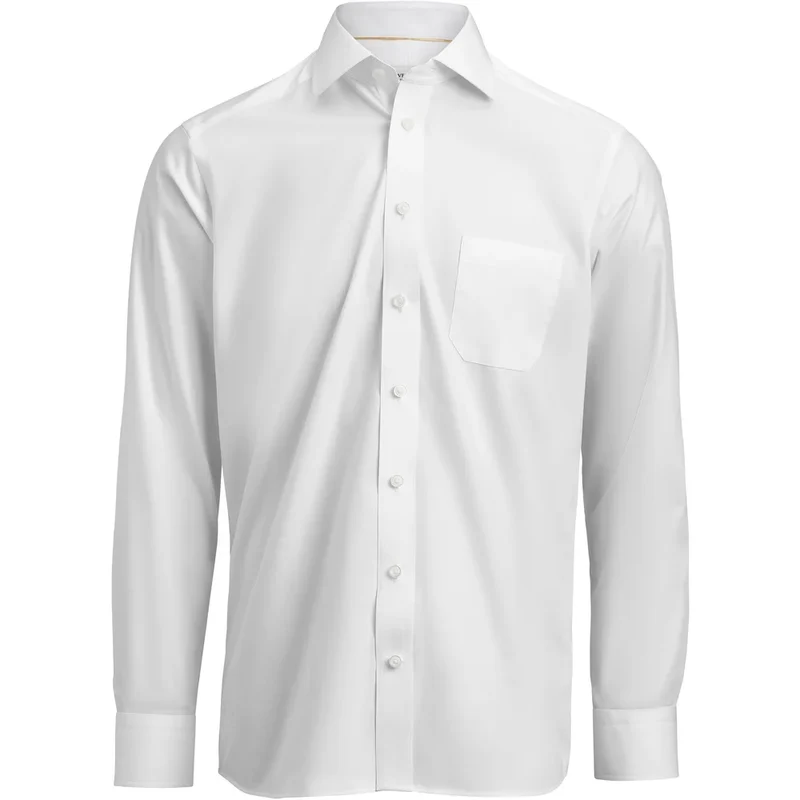 James Harvest & Frost Yellow Bow 50 Overhemd Pocket Slim Fit 2905032
