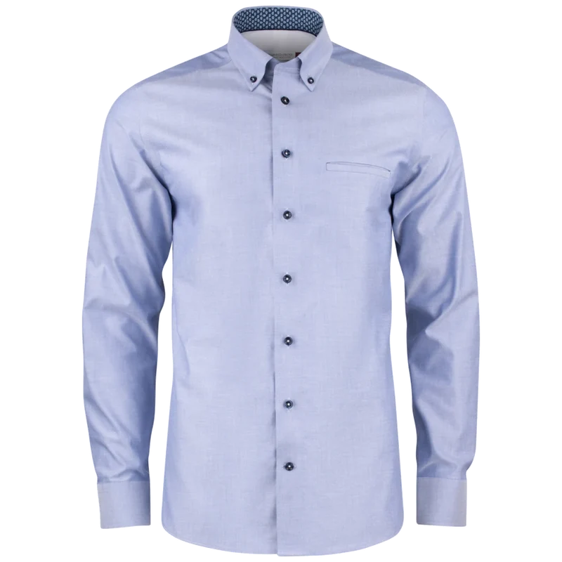 James Harvest & Frost Red Bow 121 Overhemd Slim Fit Heren 2912102