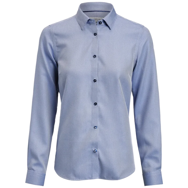 James Harvest & Frost Yellow Bow 55 Blouse Contemporary Fit Dames 2905505