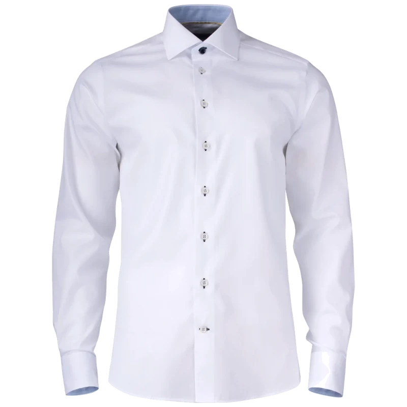 James Harvest & Frost Yellow Bow 51 Overhemd Slim Fit Heren 2905102