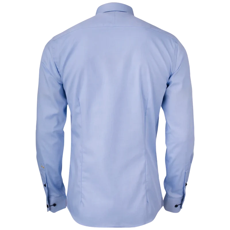 James Harvest & Frost Yellow Bow 51 Overhemd Slim Fit Heren 2905102