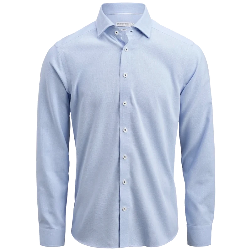 James Harvest & Frost Yellow Bow 55 Overhemd Regular Fit Heren 2905501