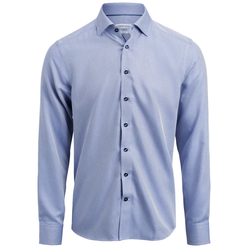 James Harvest & Frost Yellow Bow 55 Overhemd Regular Fit Heren 2905501