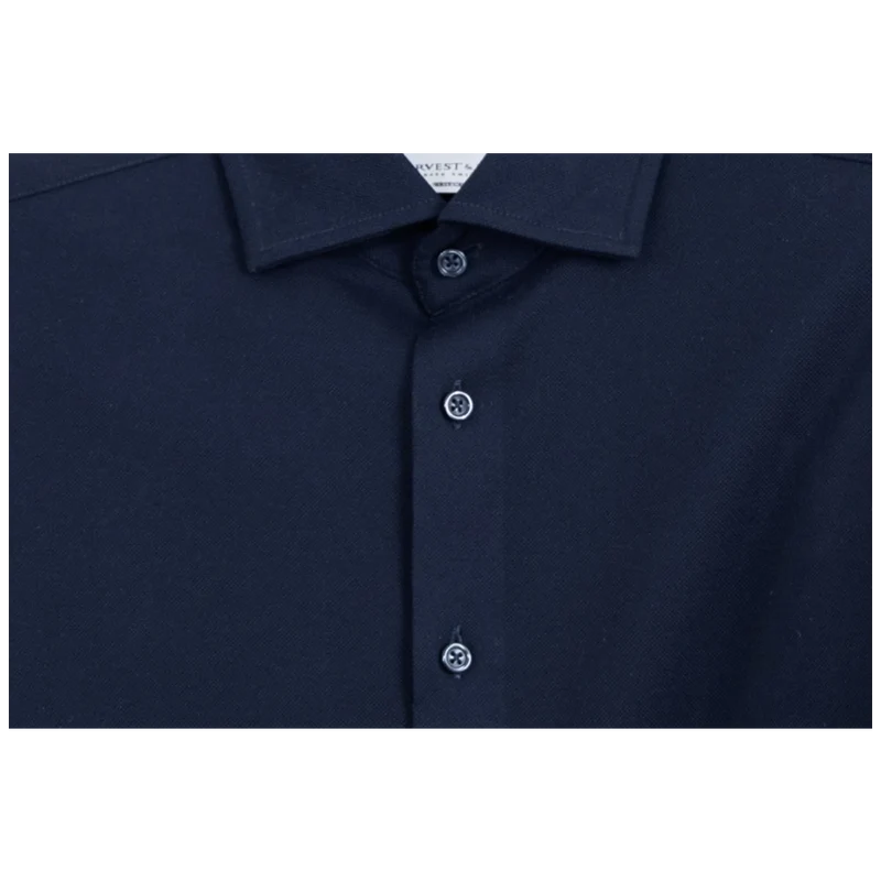 James Harvest & Frost Indigo Bow 135 Overhemd Regular Fit Heren 2913501