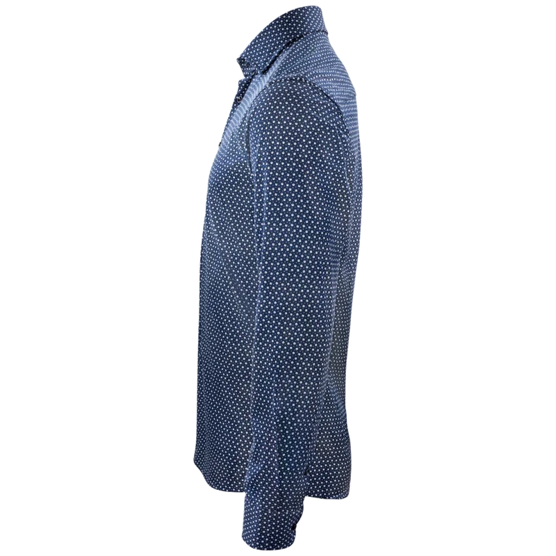 James Harvest & Frost Indigo Bow 131 Overhemd Regular Fit Heren 2913101