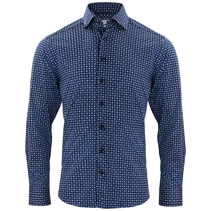 James Harvest & Frost Indigo Bow 131 Overhemd Regular Fit Heren 2913101