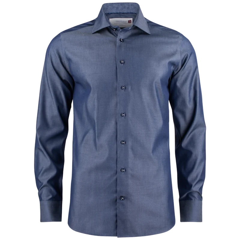 James Harvest & Frost Red Bow 120 Overhemd Slim Fit Heren 2912002