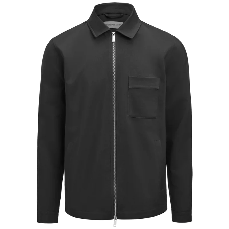 James Harvest & Frost Modern Zip Overshirt Heren 2962201