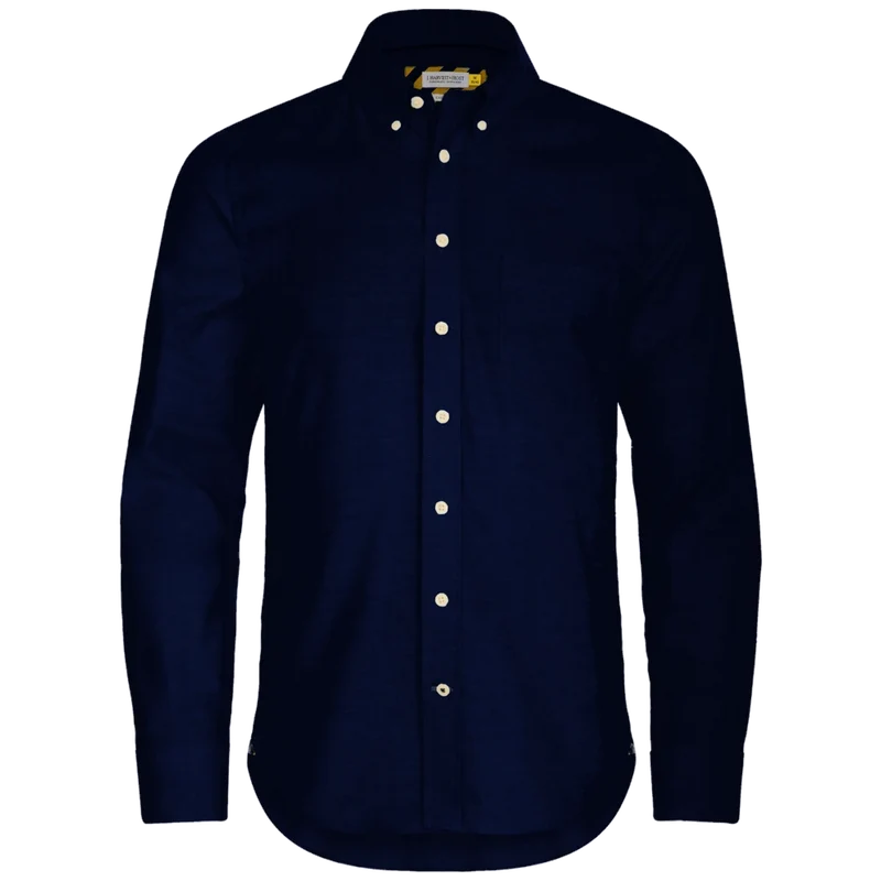 James Harvest & Frost Yellow Bow 54 Overhemd Slim Fit Heren 2905402