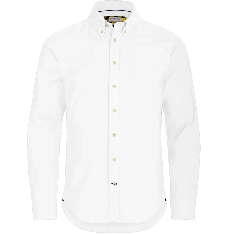 James Harvest & Frost Yellow Bow 54 Overhemd Slim Fit Heren 2905402